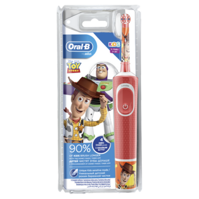 Oral-B Kids Toy Story Επαναφορτιζόμενη Ηλεκτρική Οδοντόβουρτσα με Πολύ Μαλακές Ίνες για Παιδιά από 3 Χρονών 1 Τεμάχιο