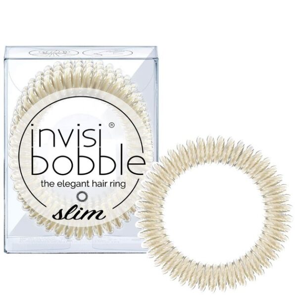 Invisibobble Slim Stay Gold 3 Τεμάχια