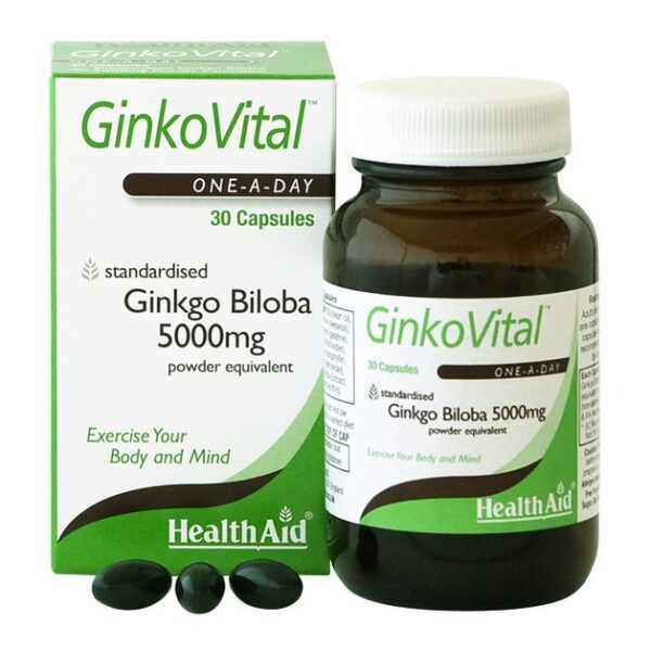 Health Aid GinkoVital - Ginkgo Biloba 30caps
