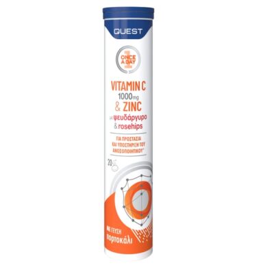Quest Vitamin C 1000mg & Zinc 20eff.tabs
