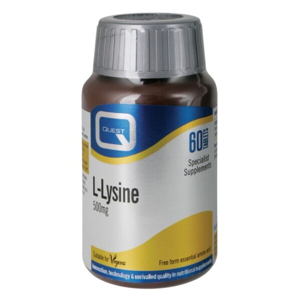 Quest L-Lysine 500mg 60tabs