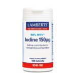 Lamberts Iodine 150mg 100% NRV 180Tabs