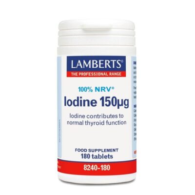 Lamberts Iodine 150mg 100% NRV 180Tabs