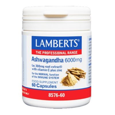 Lamberts Ashwagandha 6000mg 60caps