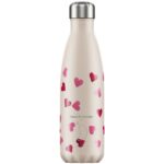 Chilly’s Pink Heart Emma Bridgewater Bottle Spesial Edition Ανοξείδωτος Θερμός 500ml