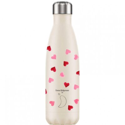 Chilly's Bottle Hearts Ανοξείδωτο Θερμός με Σχέδιο Καρδιές 260ml
