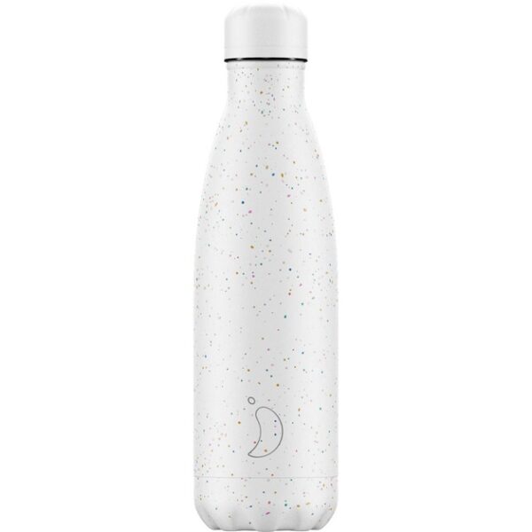 Chilly's Speckle White Bottle Special Edition Ανοξείδωτος Θερμός 500ml