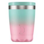 Chilly’s Coffee Cup Gradient Edition Pastel Ανοξείδωτη Κούπα για Ροφήματα 340ml