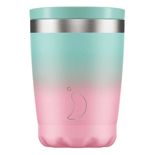 Chilly's Coffee Cup Gradient Edition Pastel Ανοξείδωτη Κούπα για Ροφήματα 340ml