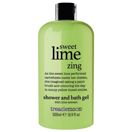 Treaclemoon Sweet Lime Zing Shower & Bath Gel with Lime Extract 500ml