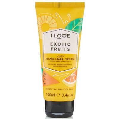 I Love...Exotic Fruits Scented Hand & Nail Cream 100ml