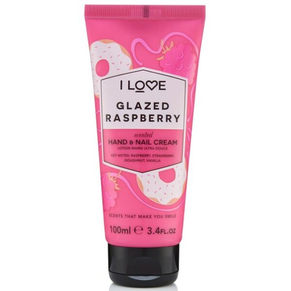 I love...Glazed Raspberry Hand and Nail Cream 100ml
