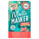 Dirty Works Multi Masker Σετ Μασκών για την Περιποίηση για τα Μαλλιά και το Πρόσωπο 8 Τεμάχια