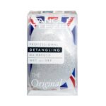 Tangle Teezer The Original Silver Glitter/White Ειδικά Σχεδιασμένη Βούρτσα για να Ξεμπλέκει με Ευκολία τα Μαλλιά 1 τεμάχιο