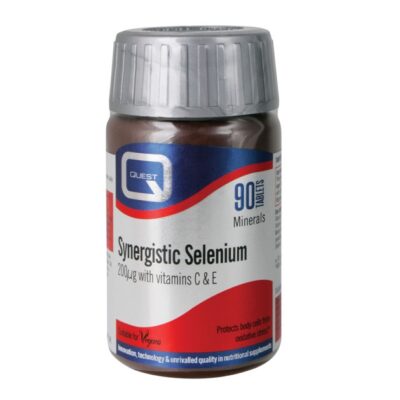Quest Synergistic Selenium 200mg with Vitamins C & E 90tabs