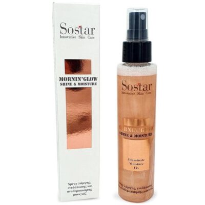 Sostar Mornin' Glow Shine & Moisture Σπρέι Λάμψης και Ενυδάτωσης Προσώπου και Σώματος 125ml