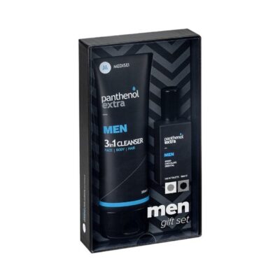 Medisei Gift Set Panthenol Extra Men 3 in 1 Cleanser 200ml & Eau De Toilette 50ml