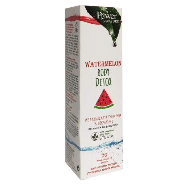 Power of Nature Watermelon Body Detox 20 Effer.tabs