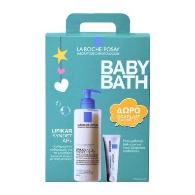 La Roche-Posay Πακέτο Προσφοράς Lipikar Syndet AP+ Αφρόλουτρο για Δέρματα με Τάση Ατοπίας 400ml & Δώρο Cicaplast Baume B5