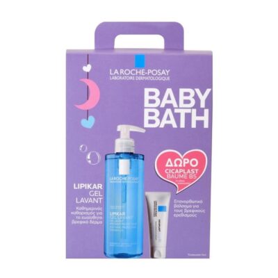 La Roche-Posay Πακέτο Προσφοράς Lipikar Gel Lavant για Πρόσωπο & Σώμα 400ml & Δώρο Cicaplast Baume B5
