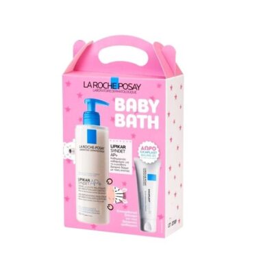 La Roche-Posay Promo Baby Bath Lipikar Syndet AP+ Anti Irritation Anti Grattage 400ml & Cicaplast Baume B5 15ml