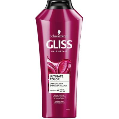 Schwarzkopf Gliss Ultimate Color Shampoo Σαμπουάν Προστασίας Χρώματος για Βαμμένα & με Ανταύγειες Μαλλιά 400ml