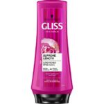 Schwarzkopf Gliss Supreme Length Conditioner Κρέμα Περιποίησης για Εύθραυστα Μακριά Μαλλιά με Λιπαρές Ρίζες 200ml