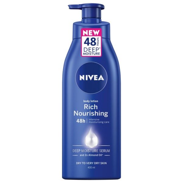 Nivea Body Nourishing Milk Pump 400ml
