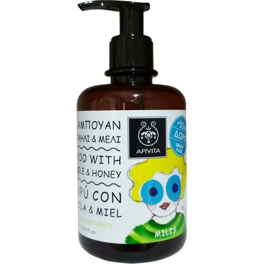 Apivita Kids Shampoo Παιδικό Σαμπουάν με Χαμομήλι & Μέλι 300ml