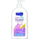 Septona Baby Calm n’ Care Βρεφικό Απαλό Σαμπουάν & Αφρόλουτρο με Βάλσαμο & Λεβάντα 500ml