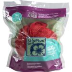 Lifoplus Scrub Σφουγγάρι Απολέπισης Κόκκινο 1 Τεμάχιο
