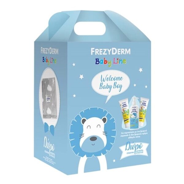 Frezyderm Gift Set Welcome Baby Boy Baby Shampoo 300ml