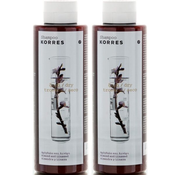 Korres Almond & Linseed Shampoo για Ξηρά