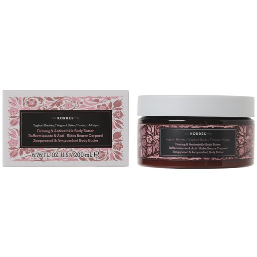 Korres Firming & Antiwrinkle Body Butter Yoghurt Berries 200ml