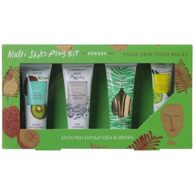 Korres Multi Shots Play Kit Scrub Ακτινίδιο18ml