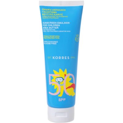 Korres Sunscreen Emulsion for Children Βούτυρο Karite με Spf50 250ml