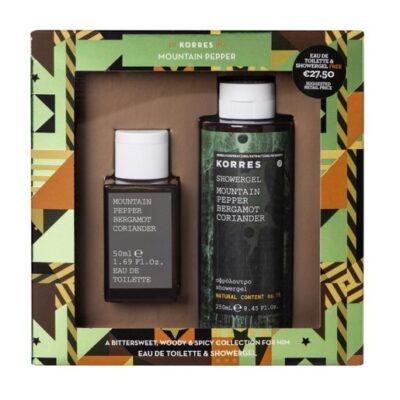 Bergamot & Coriander Eau de Toilette 50ml & Δώρο Mountain Pepper Showergel 250ml