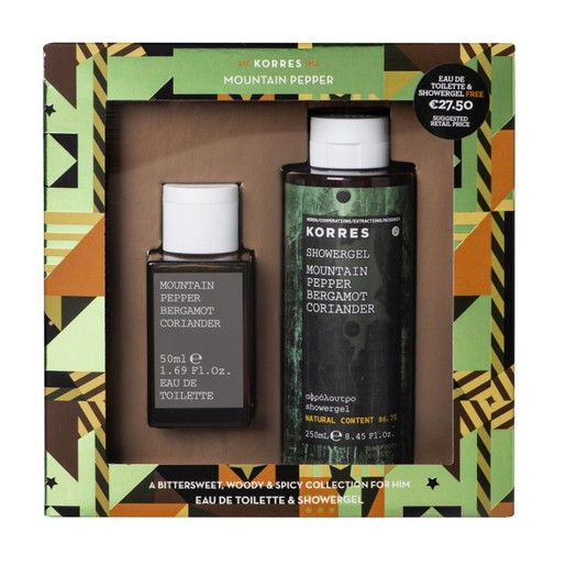 Bergamot & Coriander Eau de Toilette 50ml & Δώρο Mountain Pepper Showergel 250ml