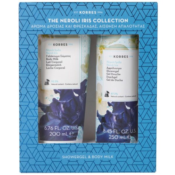 Korres Πακέτο Προσφοράς Neroli Iris Showergel 250ml & Body Milk 200ml σε Ειδική Τιμή