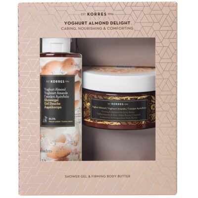 Korres Πακέτο Προσφοράς Yoghurt Almond Showergel 250ml & Firming Body Butter 200ml σε Ειδική Τιμή