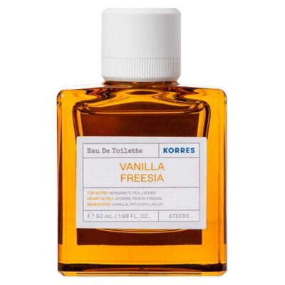 Korres Vanilla Freesia Eau De Toilette Γυναικείο Άρωμα με Γλυκές Νότες Λουλουδιών 50ml