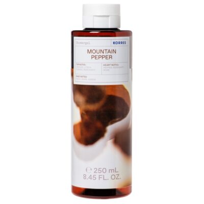 Korres Mountain Pepper Showergel Αρωματικό Αφρόλουτρο με Ενυδατικούς Παράγοντες 250ml