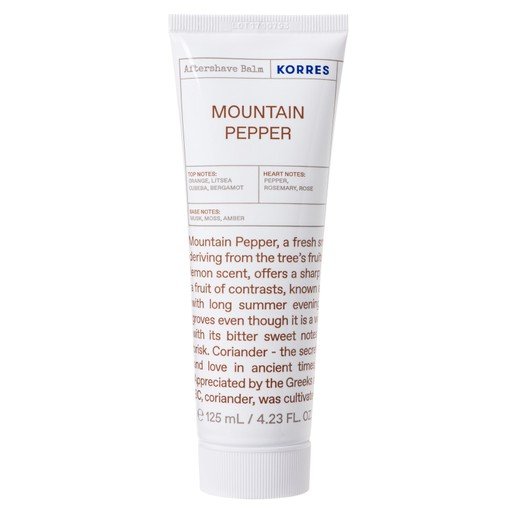 Korres Mountain Pepper Aftershave Γαλάκτωμα για Μετά το Ξύρισμα 125ml