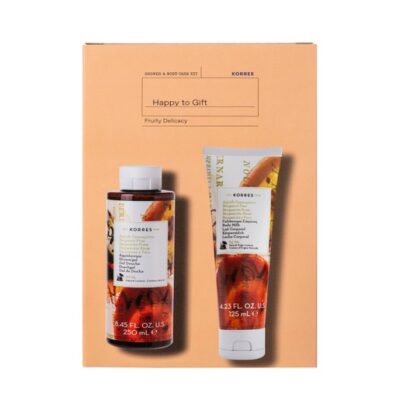 Korres Promo Fruit Delicacy Bergamont Pear Showergel 250ml & Bergamont Pear Body Milk 125ml σε Ειδική Τιμή
