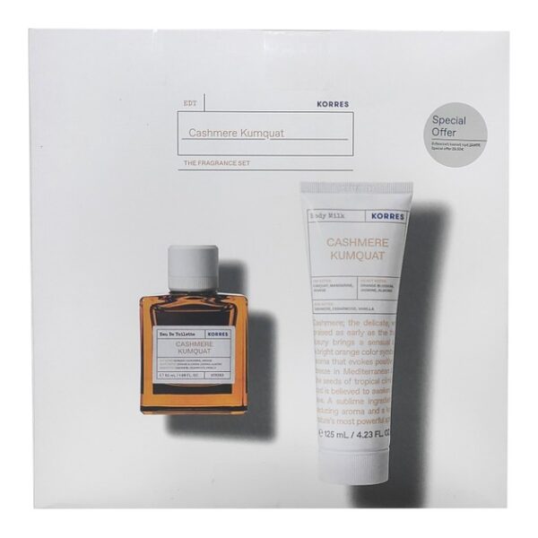 Korres Promo Korres Oceanic Amber Eau De Toilette 50ml & Oceanic Amber Light Texture After Shave Balm 125ml