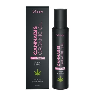 Vican Wise Beauty Cannabis Organic Oil For Hair