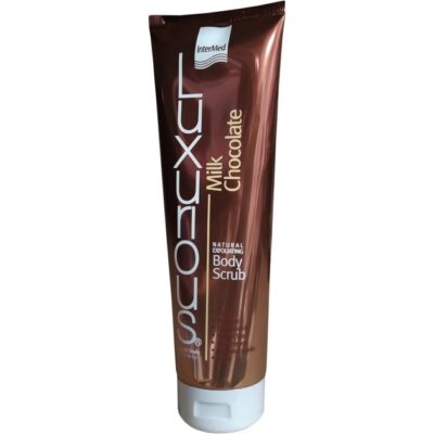 Luxurious Natural Exfoliating Body Scrub Milk Chocolate Απολεπιστικό Σώματος με Γλυκό Άρωμα Σοκολάτας 300ml