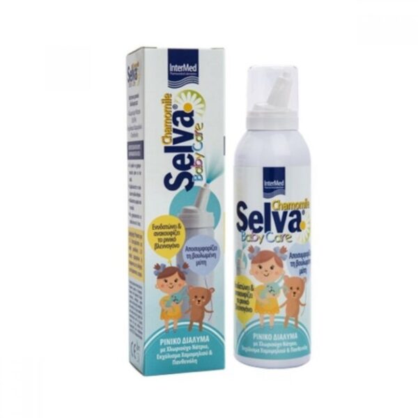 Intermed Chamomile Selva Baby Care Ισοτονικό Ρινικό Διάλυμα Ρινικό Διάλυμα για Παιδιά 50ml