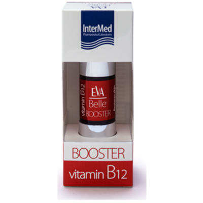 Intermed Eva Belle Booster Vitamin B12 για Αποκατάσταση της Υγρασίας της Επιδερμίδας και Επανόρθωση 15ml