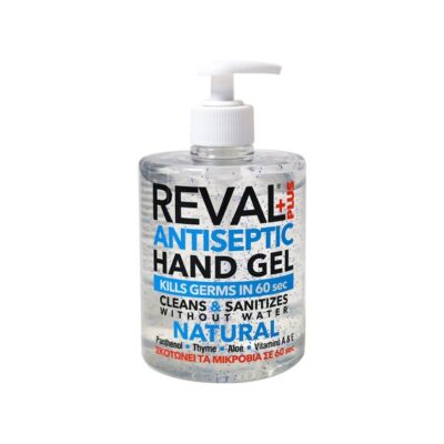 Intermed Reval Plus Antiseptic Hand Gel Αντισηπτικό Χεριών που Σκοτώνει τα Μικρόβια σε 60 Δευτερόλεπτα 500ml